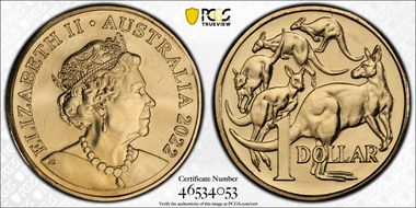 2022 $1 MS68