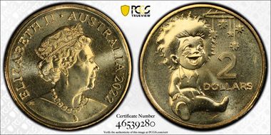 2022 $2 Indigenous Baby - Baby Set MS69