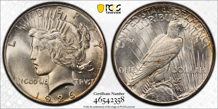 Cert 46542358 - Coin Image