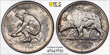 1925-S 50C California MS63