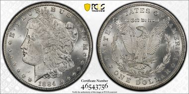 1884-CC $1 MS63