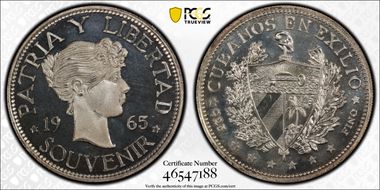 1965 S Peso X-M4  Au Fantasy RE PR65CAM
