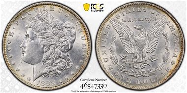 1898 $1 AU58