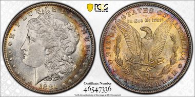 1881-O $1 AU55