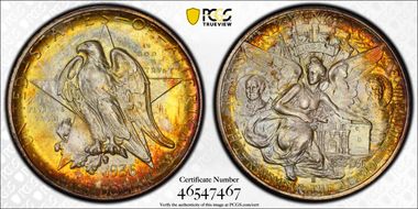 1936-S 50C Texas MS68