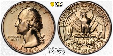 1960 25C PR66