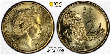 2018 $2 4th Portrait MS66