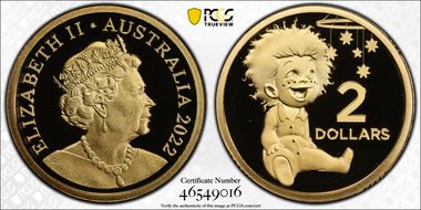 2022 $2 Indigenous Baby - Baby Set PR70DCAM