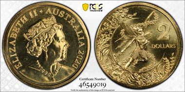 2020 $2 Tooth Fairy MS68