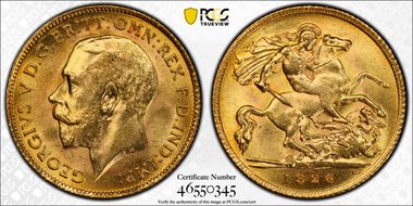 1926-SA 1/2 Sov S-4010 MS63