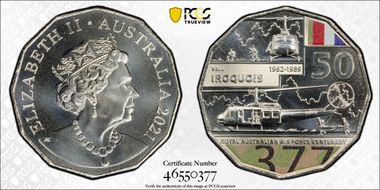 2021 50C Centenary of the RAAF Iroquois MS69
