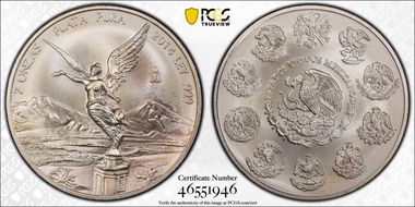 2014-Mo 2 Onza Libertad Ag MS68