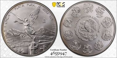 2015-Mo Onza Libertad Ag MS69