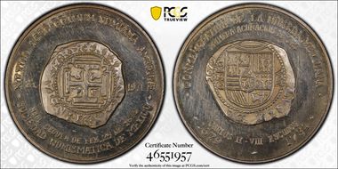 1971-Mo Medal Grove-1103a Ag  1679-1734 8 Esc SP1