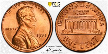 1971 1C DDO FS-101 MS64RD