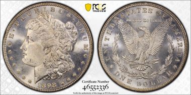 1898 $1 MS66