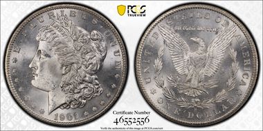 1901-S $1 MS66