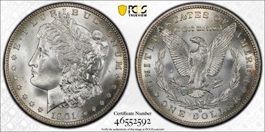 1901-O $1 MS66