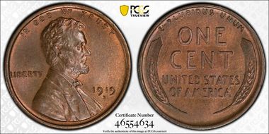 1919-D 1C MS65BN