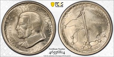 1936 50C Cleveland MS64