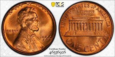 1966 1C MS66+ RD