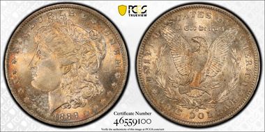 1888-O $1 MS65