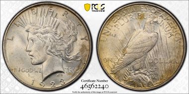 1923 $1 MS64