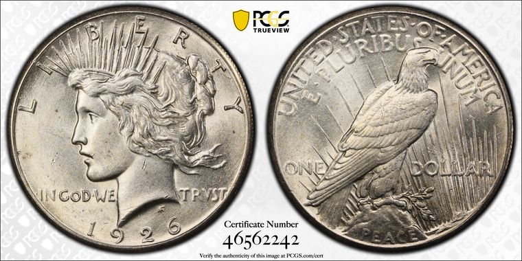 Cert 46562242 - Coin Image