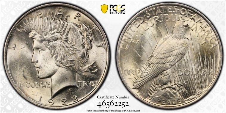 Cert 46562252 - Coin Image