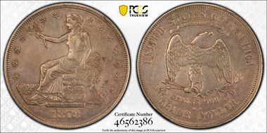 1873-CC T$1 Trade N1