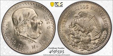 1948-Mo Peso KM-456 MS66