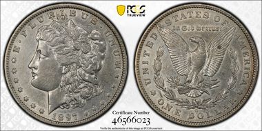 1897-O $1 XF45