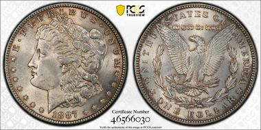 1887 $1 MS63