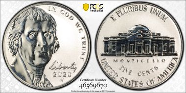 2020-W 5C Reverse Proof PR66