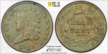 1828 1/2C 13 Stars N1BN