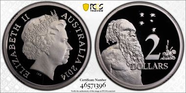 2014 $2 Silver PR69DCAM