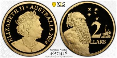 2023 $2 PR70DCAM