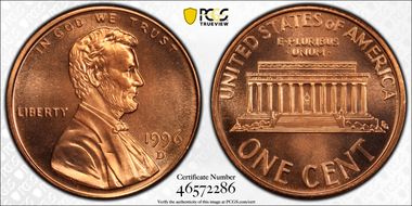 1996-D 1C MS68RD