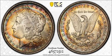 1891 $1 MS64