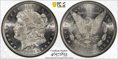1883-CC $1 MS62