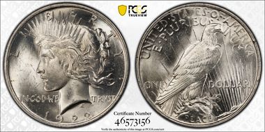 1922 $1 MS64