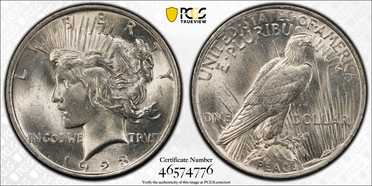 Cert 46574776 - Coin Image