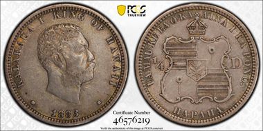 1883 25C Hawaii XF45