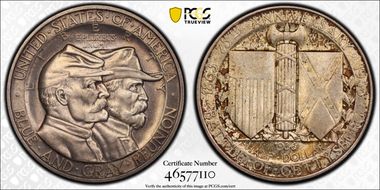 1936 50C Gettysburg MS64