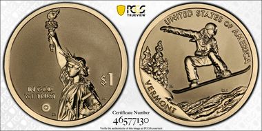 2022-S $1 American Innovation VT Rev PR Snowboarding First Strike PR70