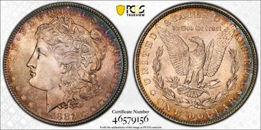 1881 $1 MS64