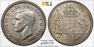 1939(m) Florin AU58