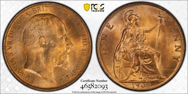 1903 1D S-3990 MS64RD