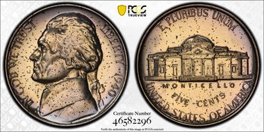 1940 5C Reverse of 1940 PR63