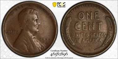 1909-S VDB 1C VF20BN